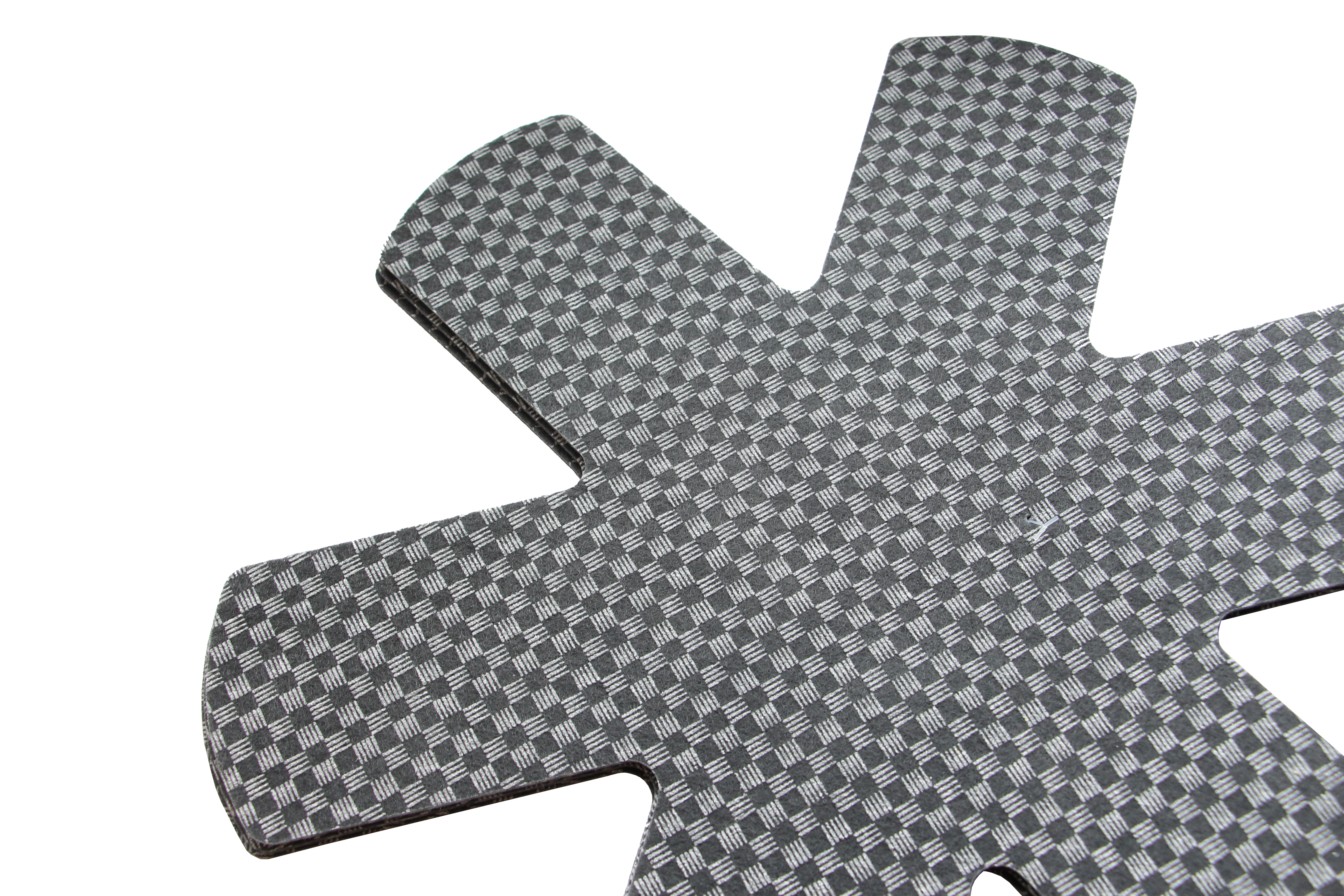 Защитные вкладыши-разделители (подставки) силиконовые для хранения сковород EUROLUX Ø 38 см, 3 шт. арт. KH020